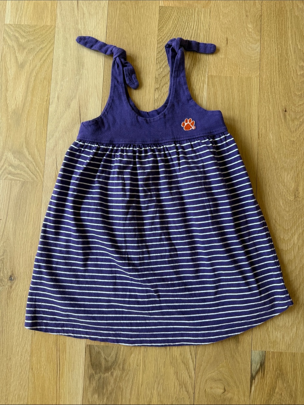 Two Feet Ahead Purple Clemson Dress